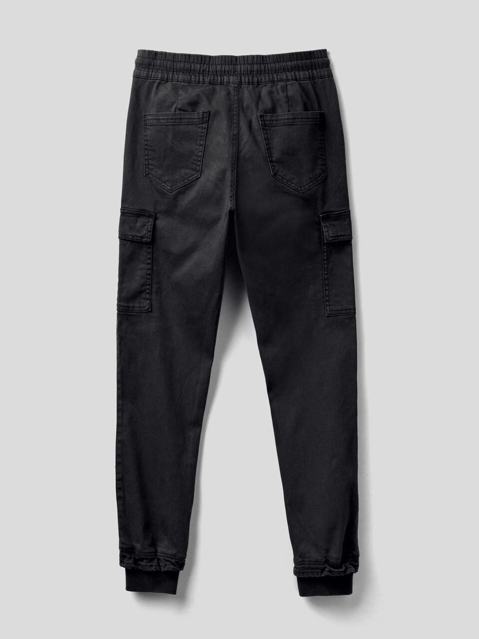 Slim fit cargos in stretch cotton image number 2