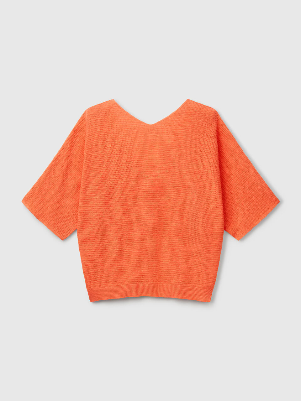 V NECK SWEATER H/S Women image number 2