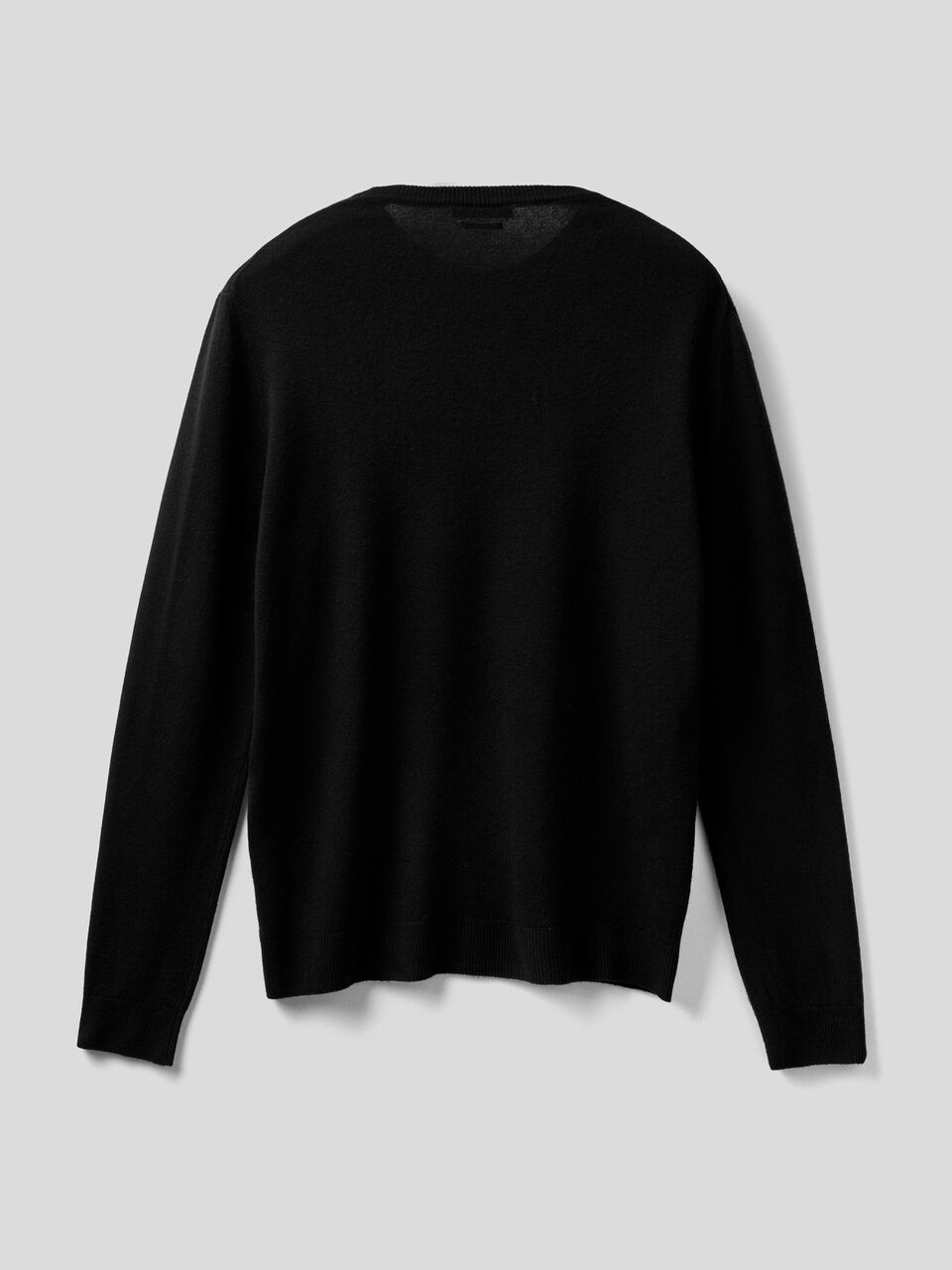 Crew neck sweater in pure Merino wool image number 2