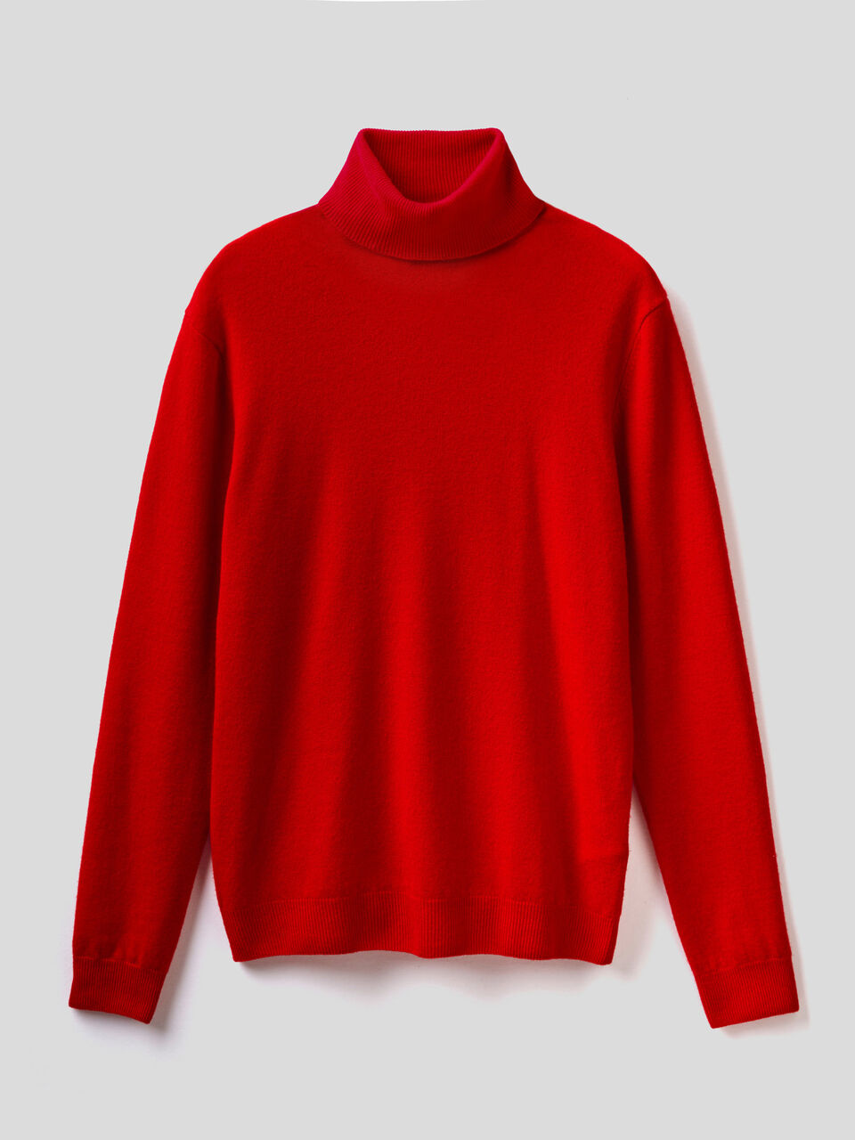 Turtleneck in pure virgin wool image number 1