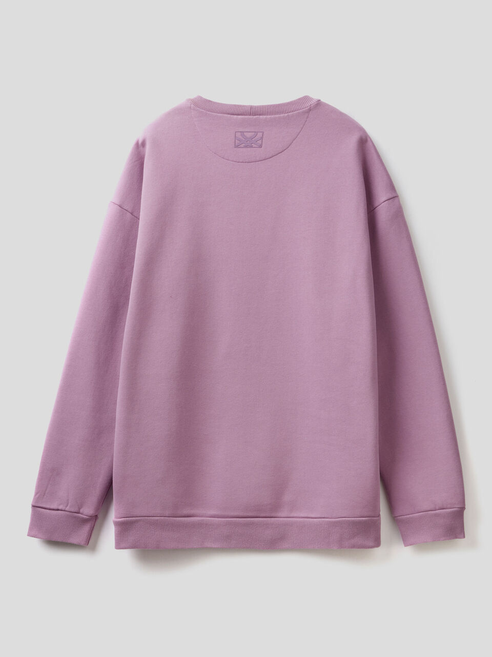 Cotton blend sweatshirt with print image number 2