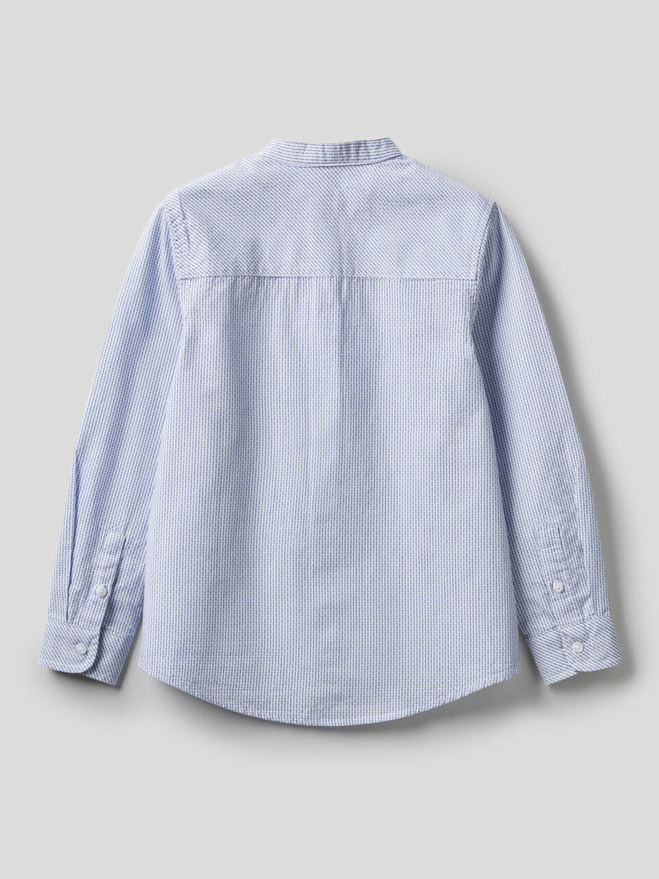 100% cotton Mandarin collar shirt image number null