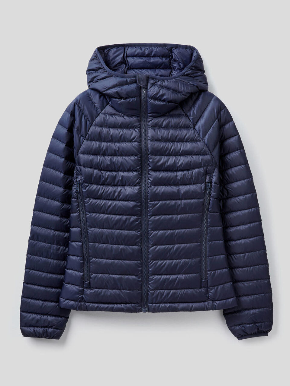 Puffer jacket with hood image number null