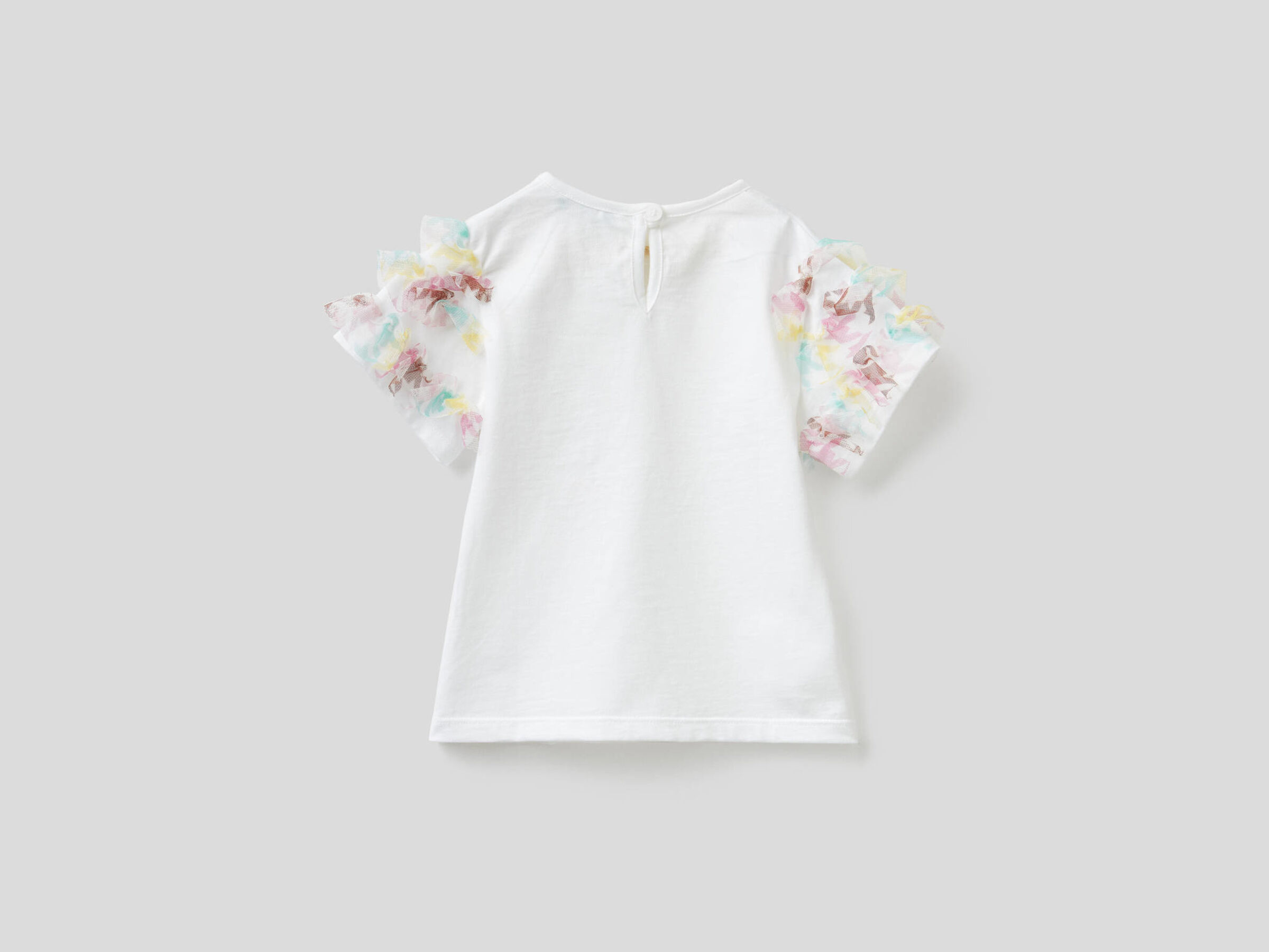 T-shirt with ruffles image number null