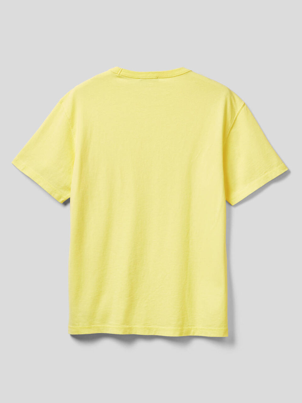 Crew neck t-shirt in pure cotton image number null