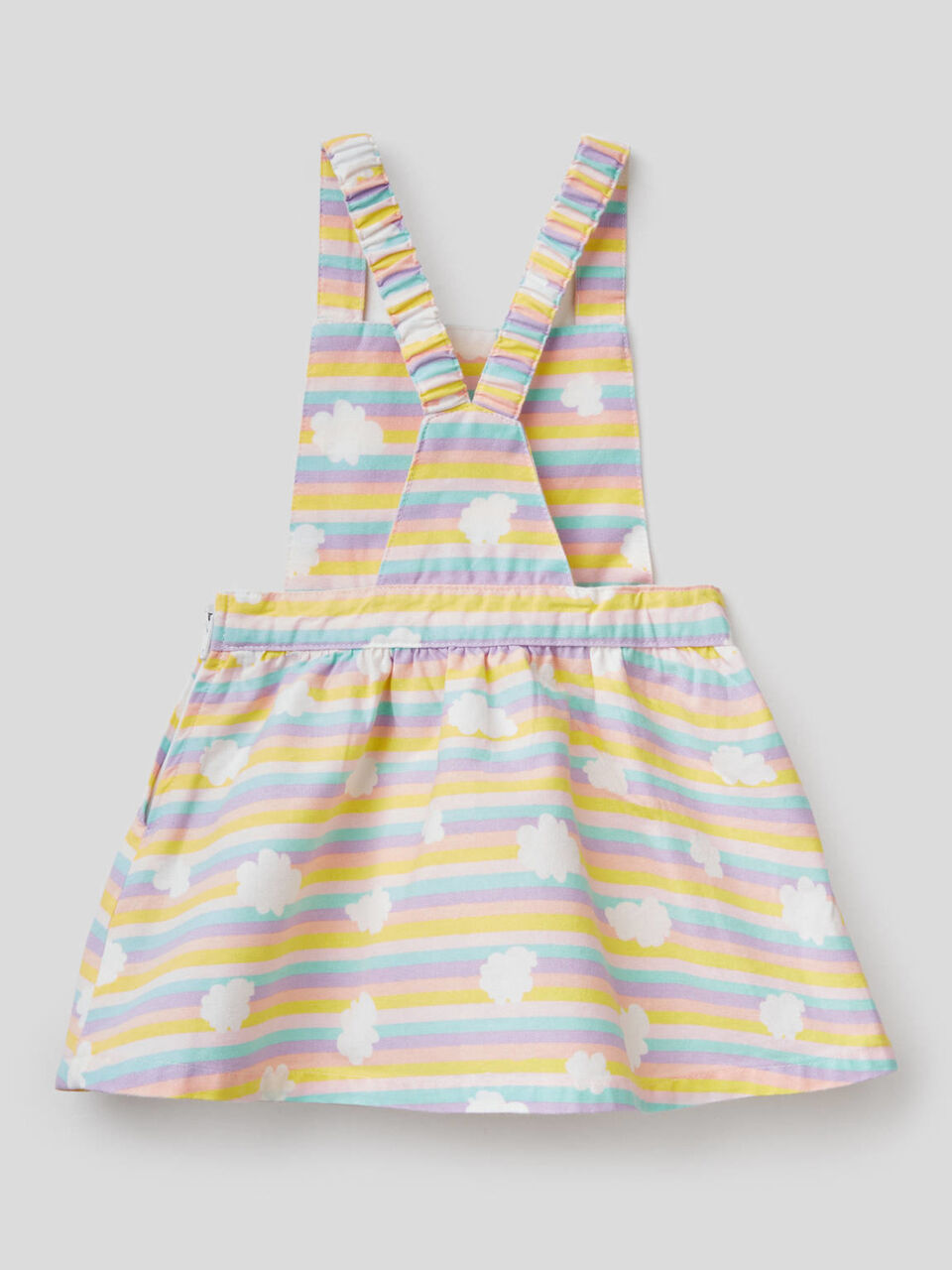 Overall skirt in pure cotton image number null