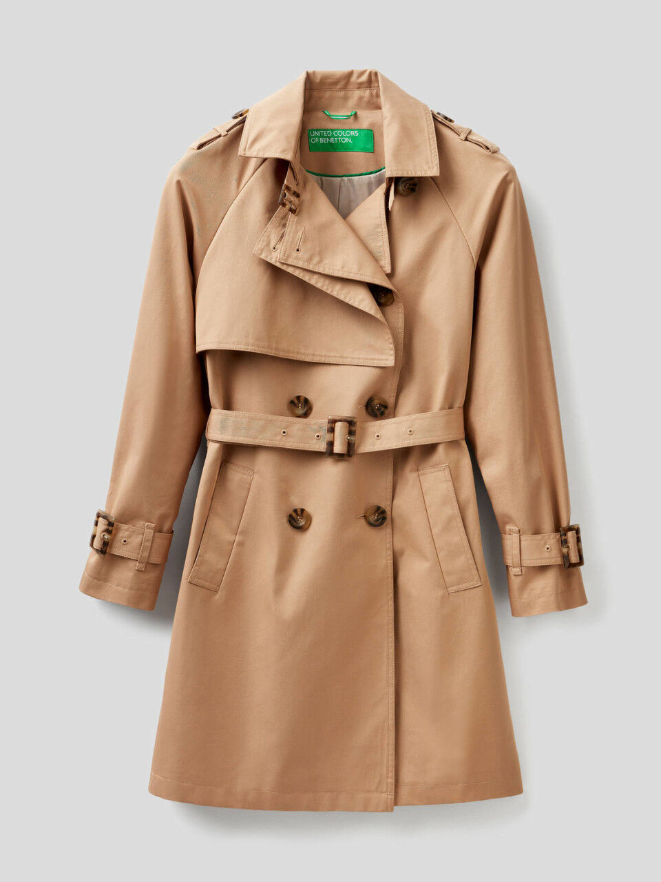 Trench coat benetton on sale