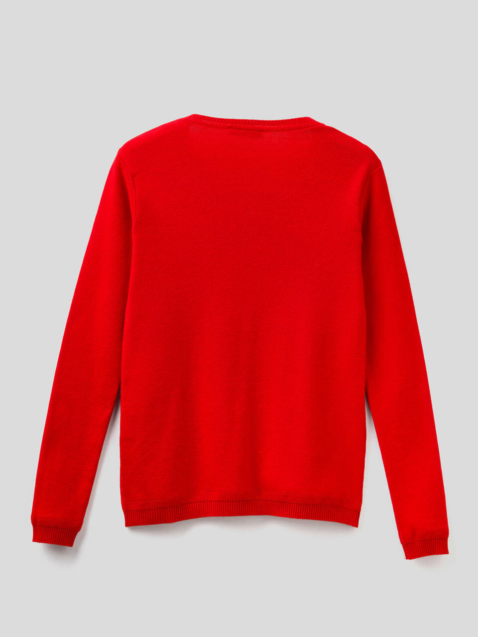 Pure cotton crew neck cardigan image number null