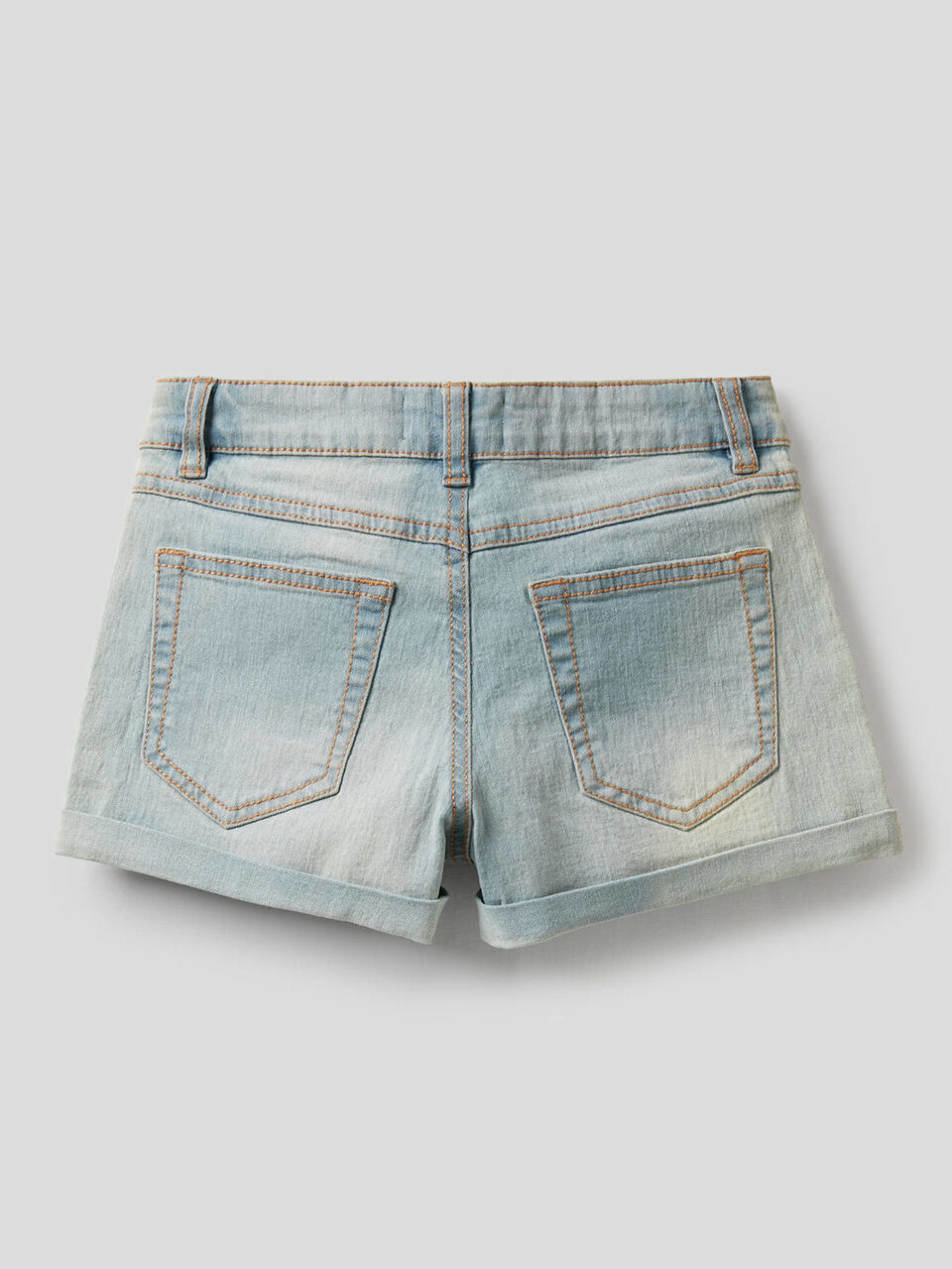 Shorts in stretch cotton image number null