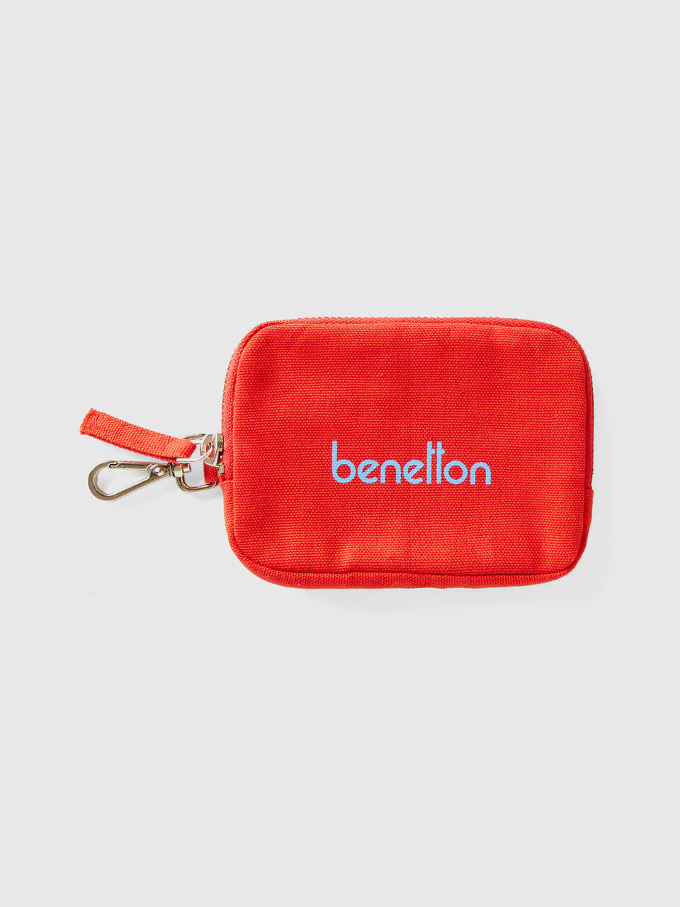 Red keychain and coin purse image number 1