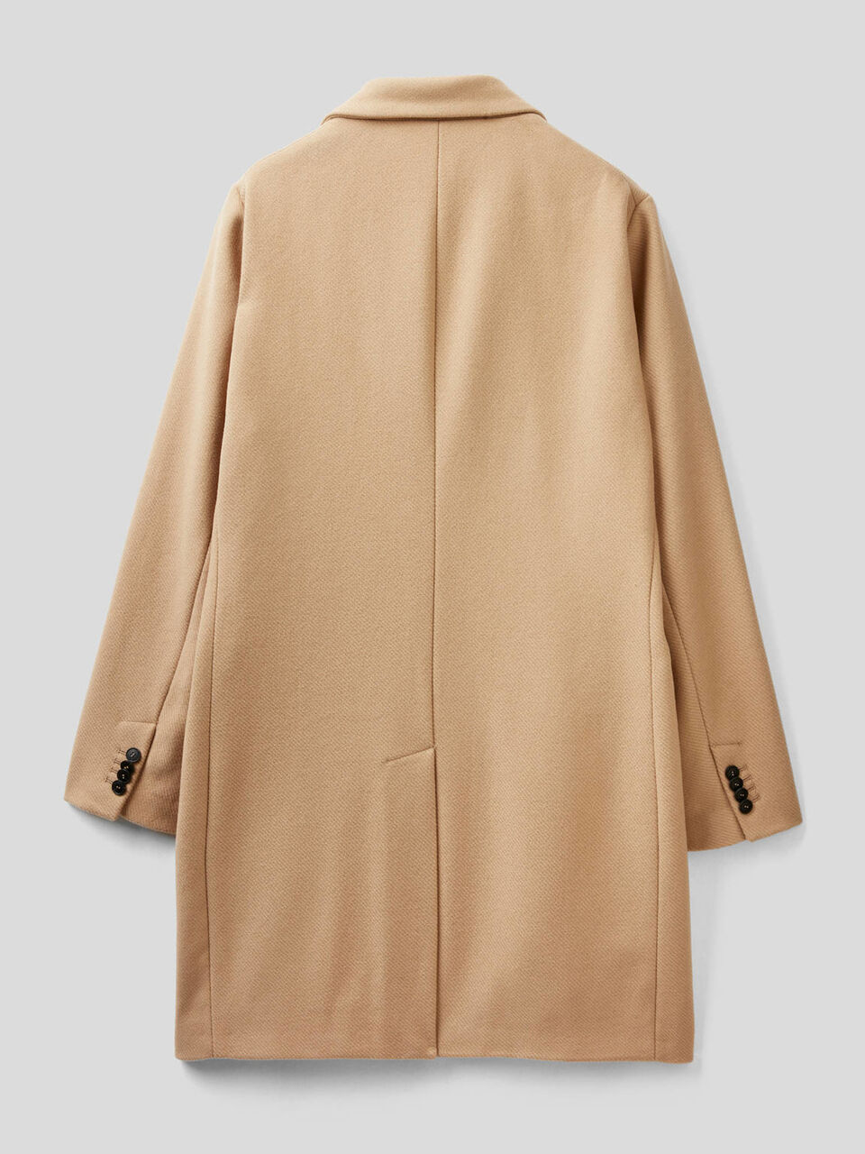 Formal coat in wool blend image number 2