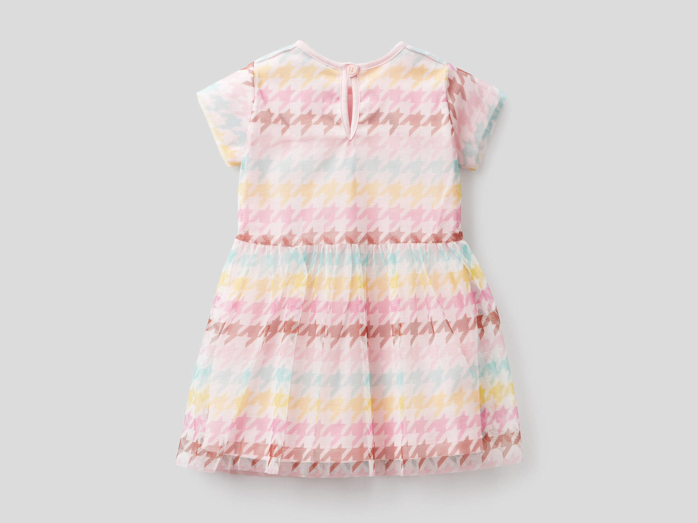 Houndstooth dress with Peanuts graphic image number null