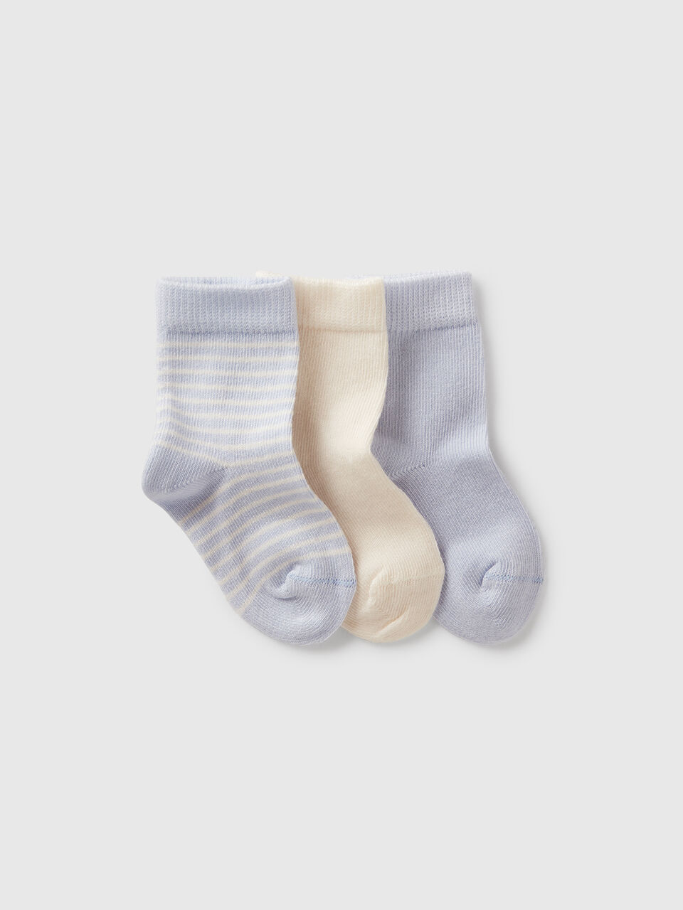 KNITTED SOCKS 3 PAIR New Born (0-18 months) image number 1