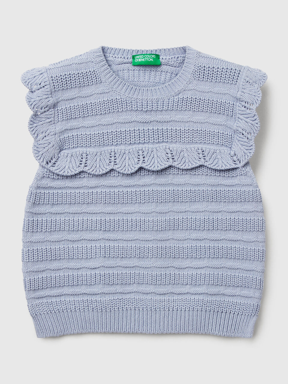 SLEEVELESS SWEATER Junior Girl image number 1