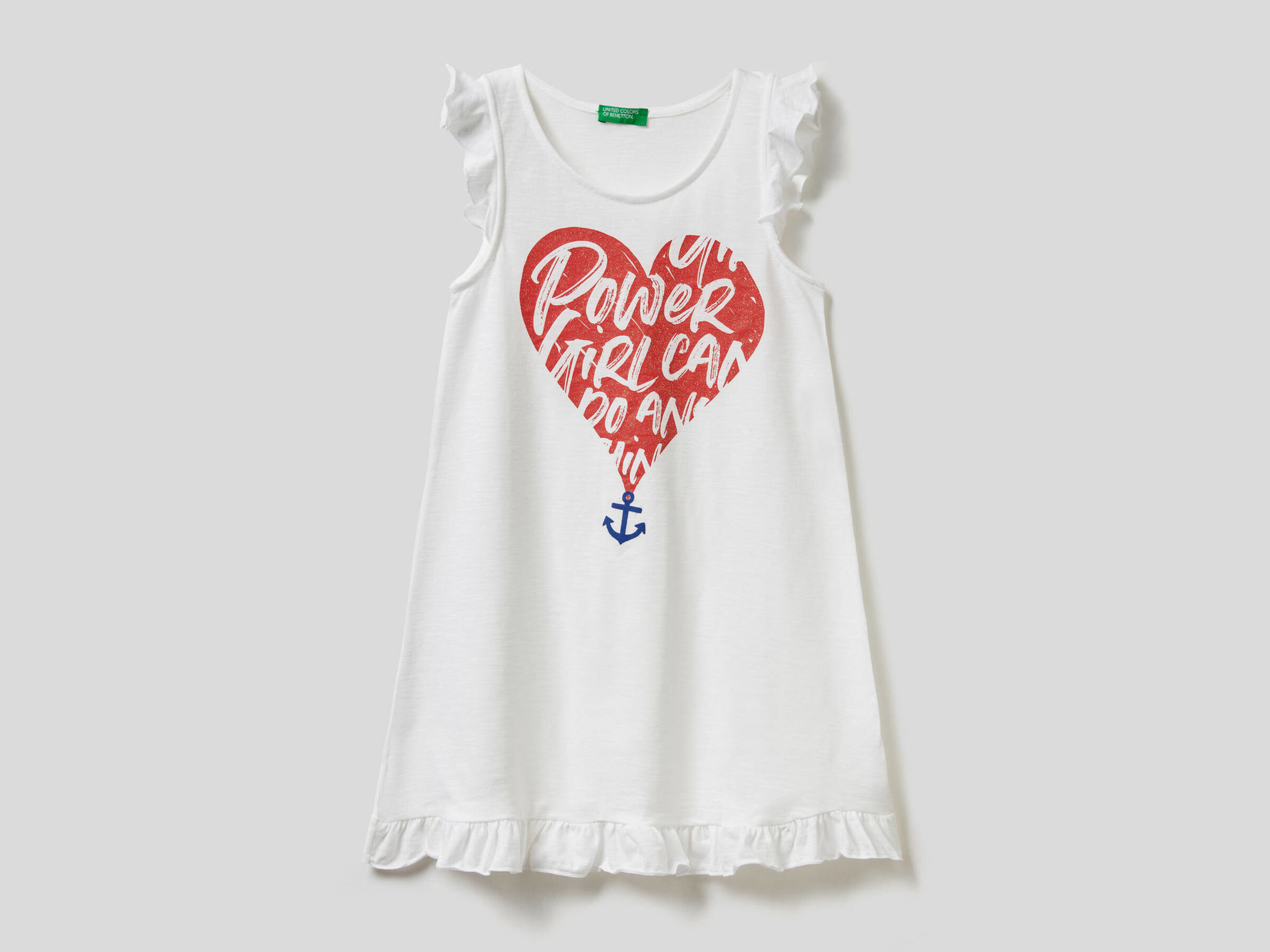 Dress with rouches image number null