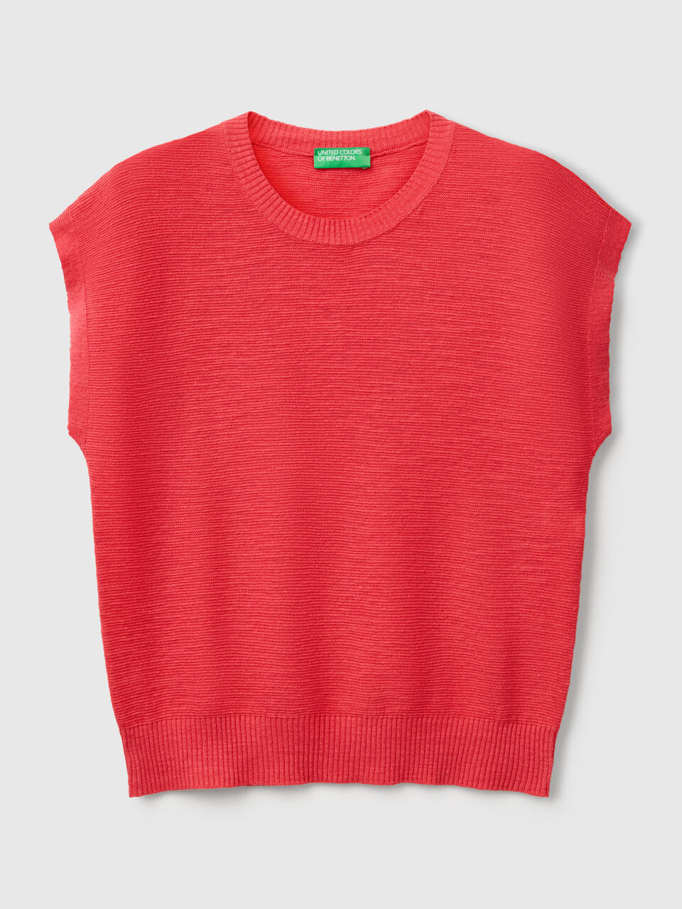 SLEEVELESS SWEATER Women image number 1