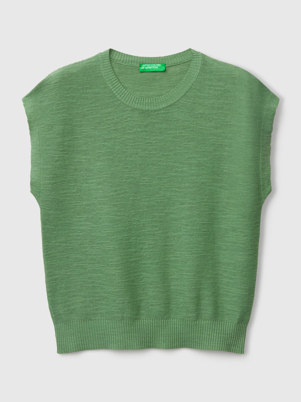 SLEEVELESS SWEATER Women image number 1