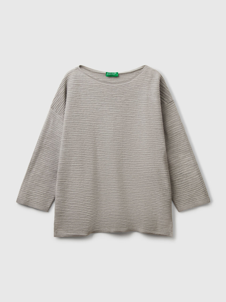 BOAT-NECK SWEAT.L/S Women image number 1