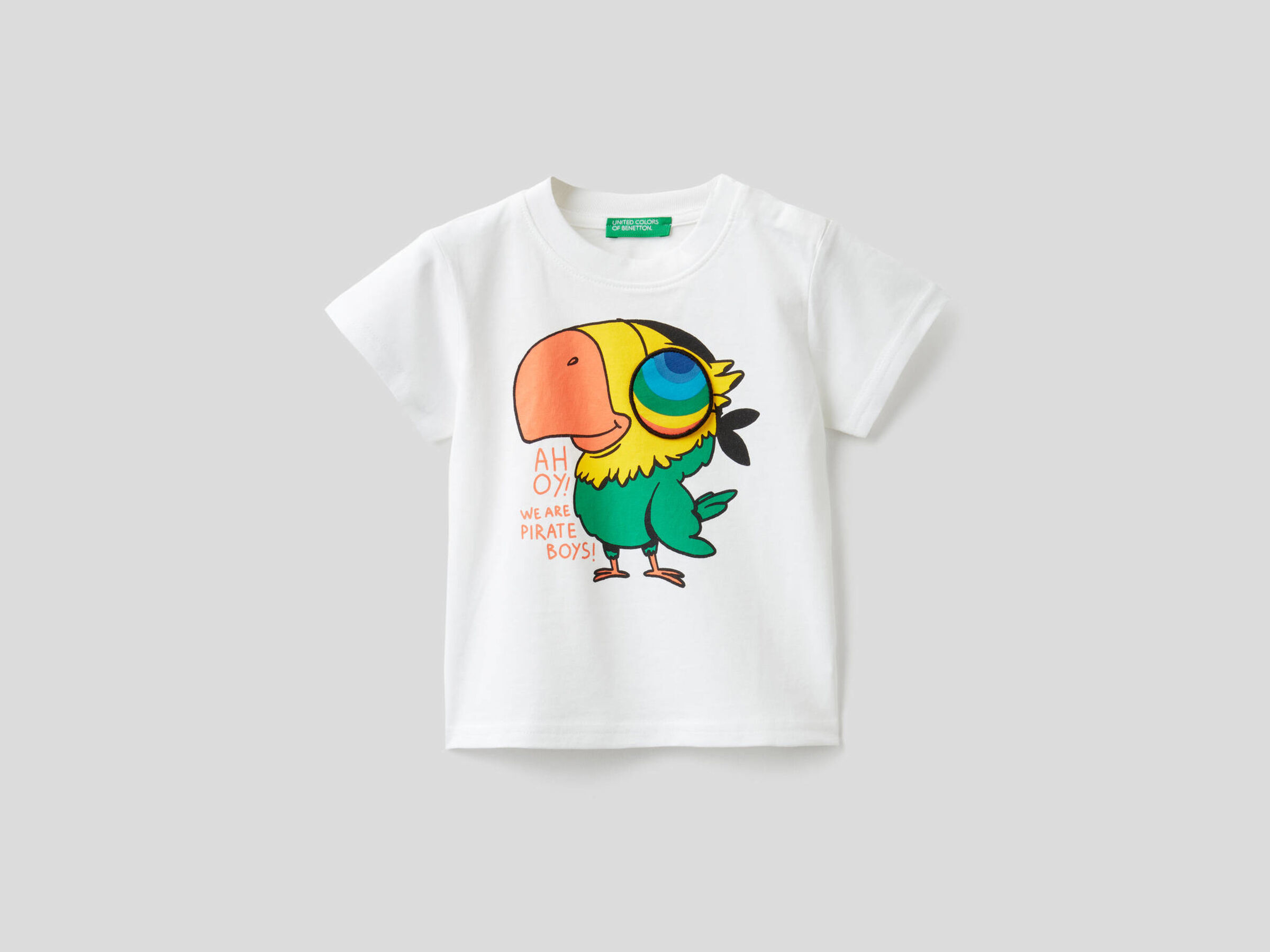 Cotton t-shirt with print image number null