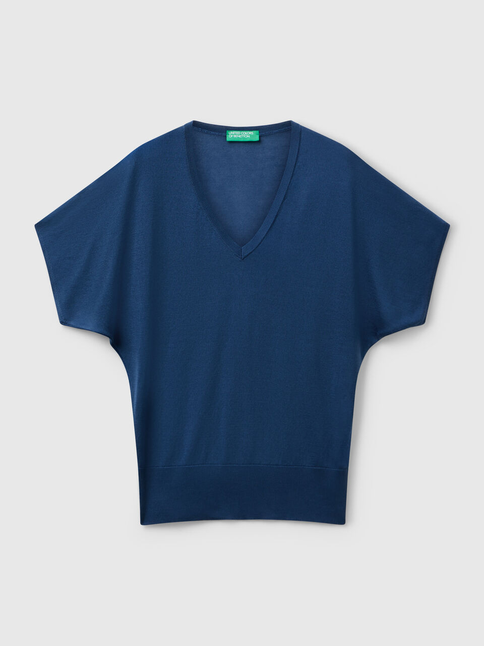 V NECK SWEATER H/S Women image number 1