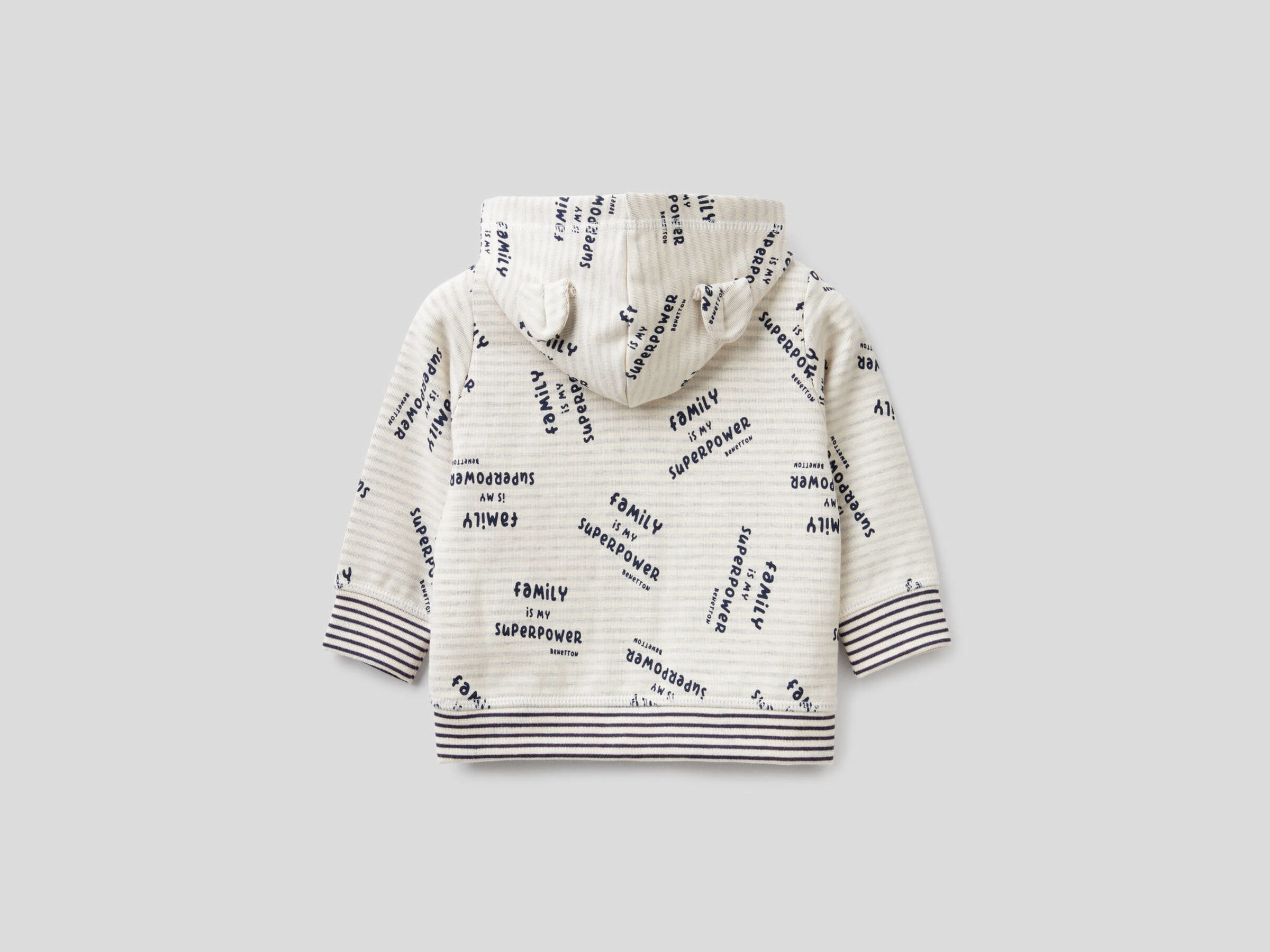 Hoodie in stretch organic cotton image number null