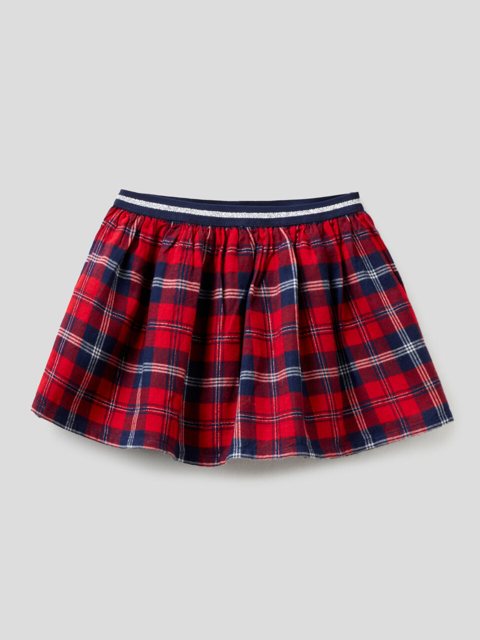 Tartan skirt in flannel image number 1