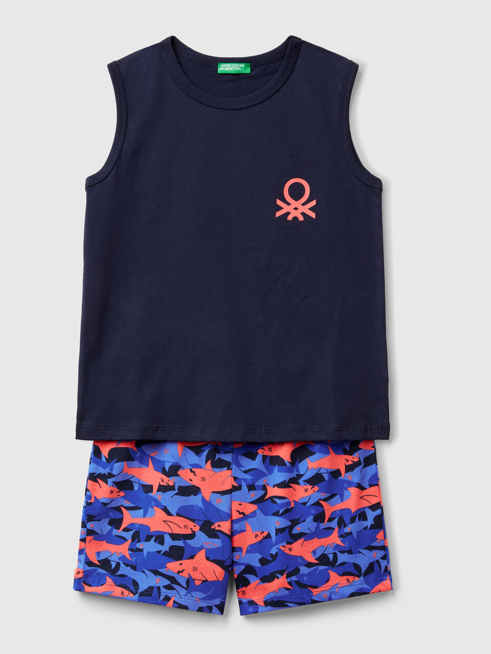 PYJAMA(VEST+SHORTS) Junior Boy image number 1