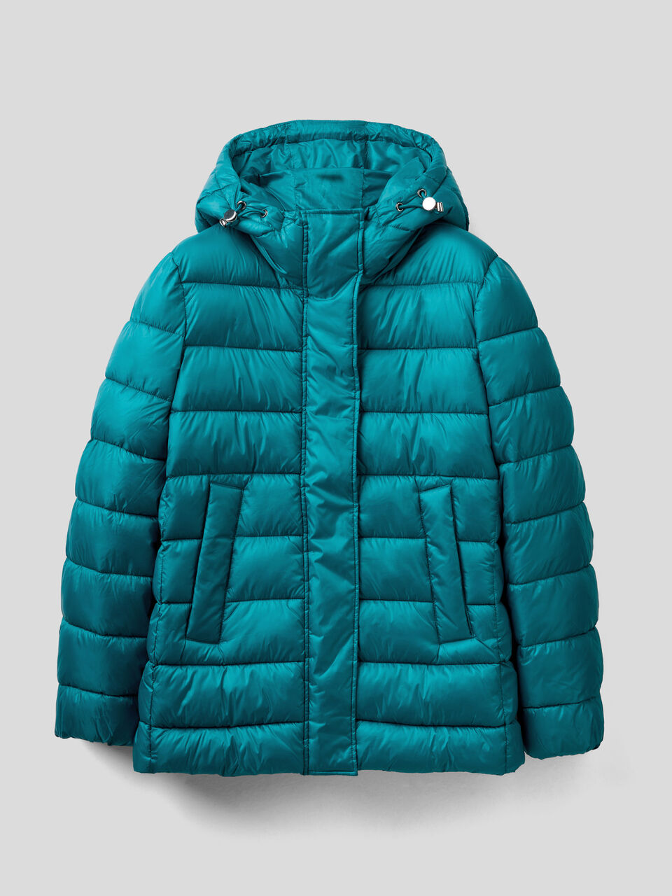 Padded jacket with 3D wadding image number 1