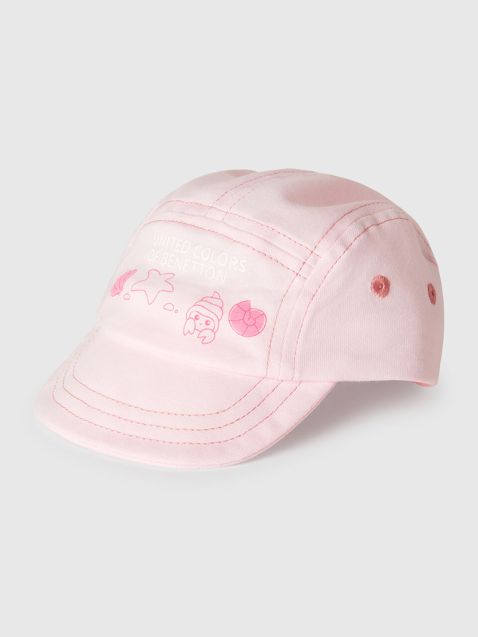 CAP WITH VISOR New Born (0-18 months) image number 1