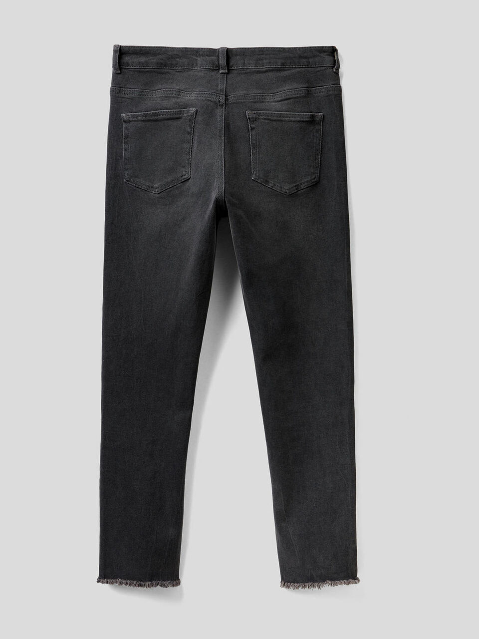 Cropped five pocket jeans image number null