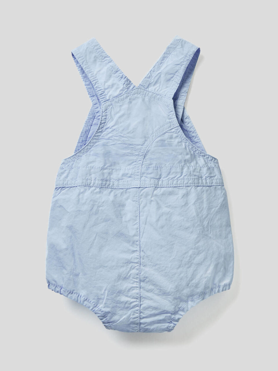 Overall onesie in 100% cotton image number null
