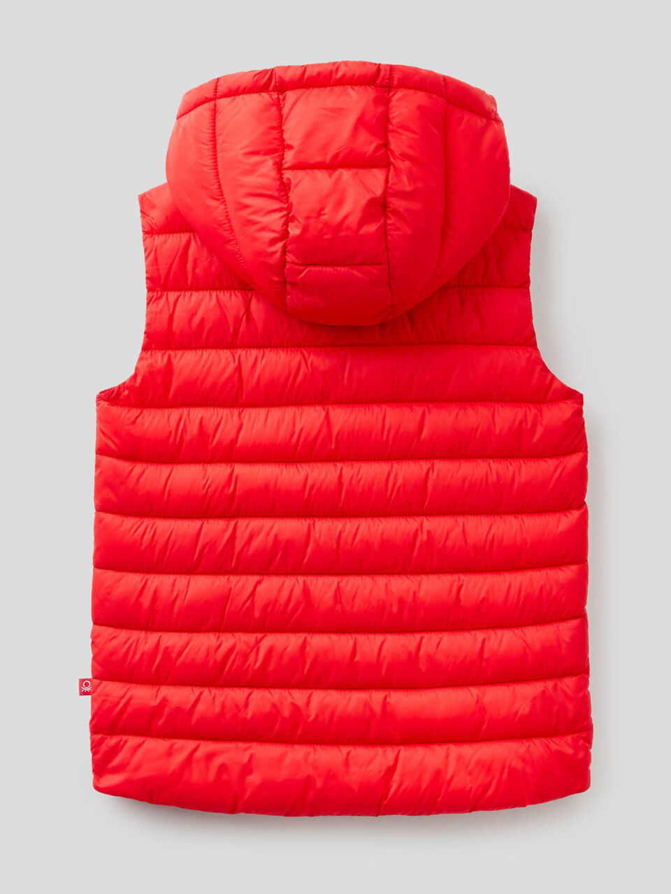 Sleeveless jacket with hood image number null
