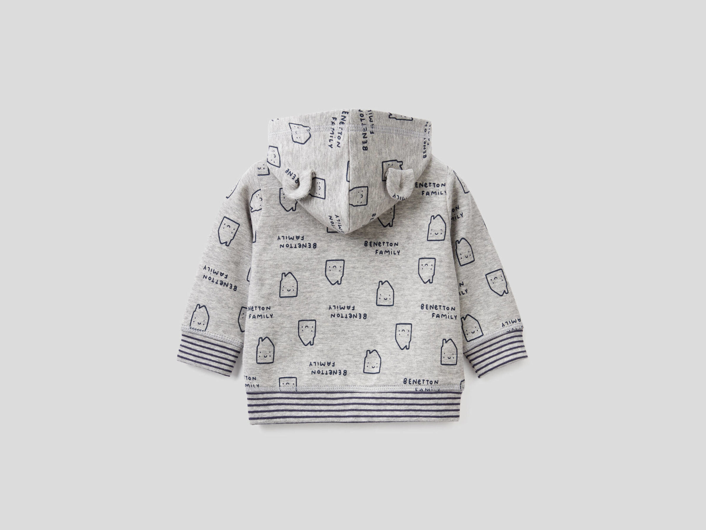 Hoodie in stretch organic cotton image number null