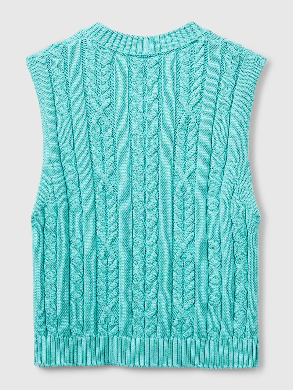 SLEEVELESS SWEATER Women image number 2