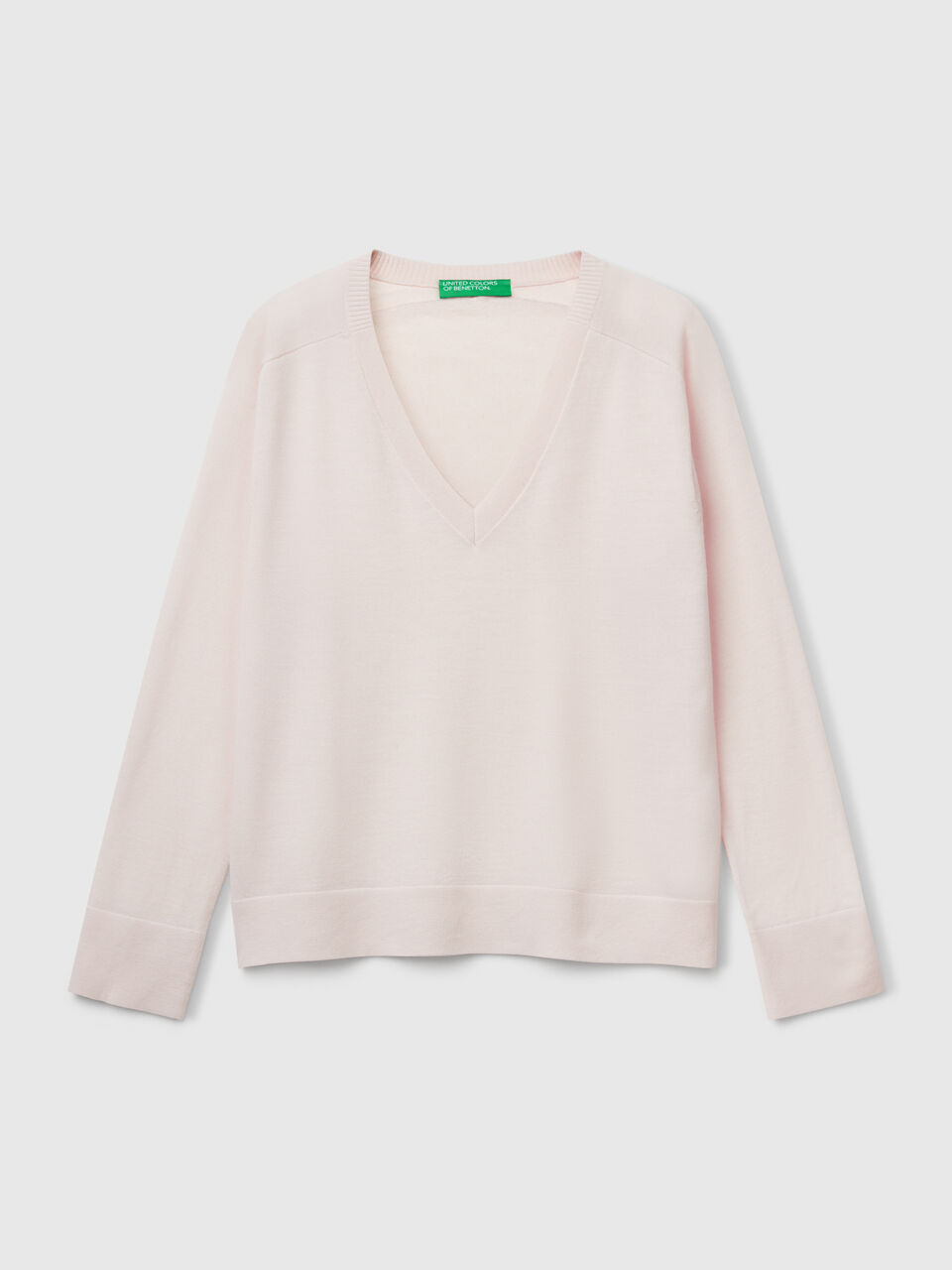 V NECK SWEATER L/S Women image number 1