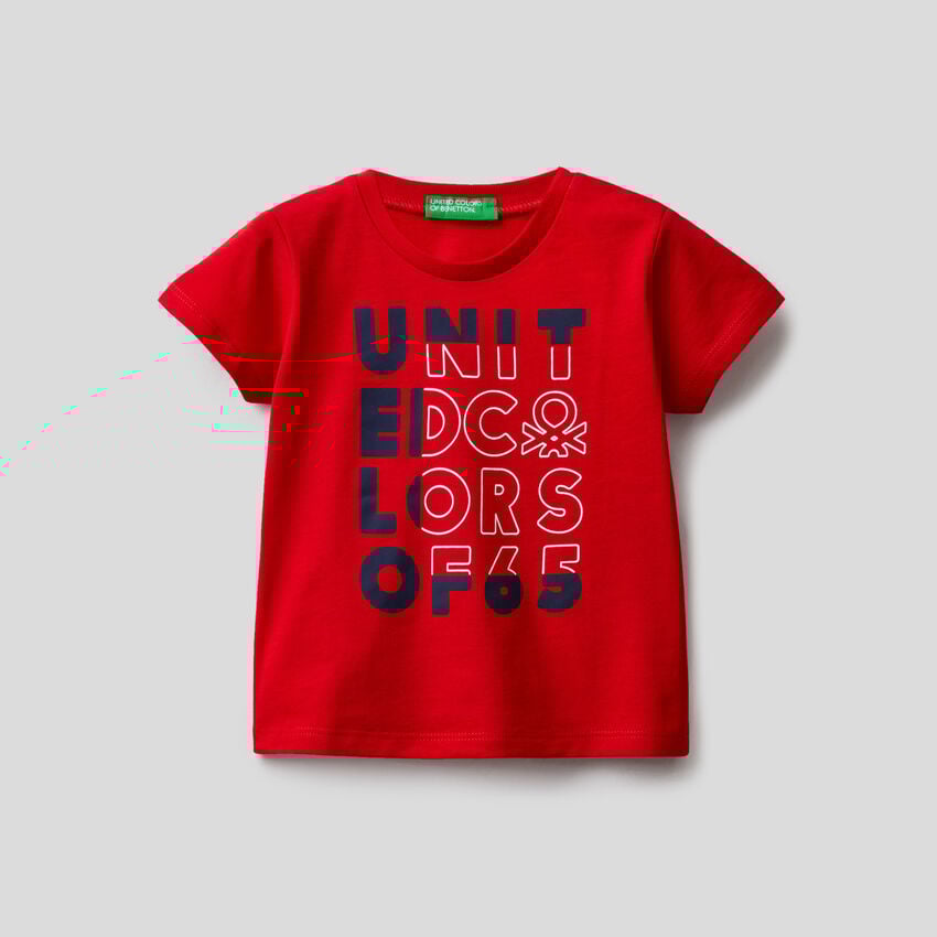 Organic cotton t-shirt with print