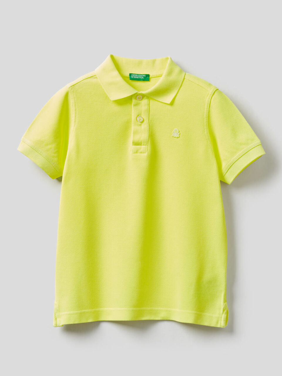 Pure cotton neon polo image number null