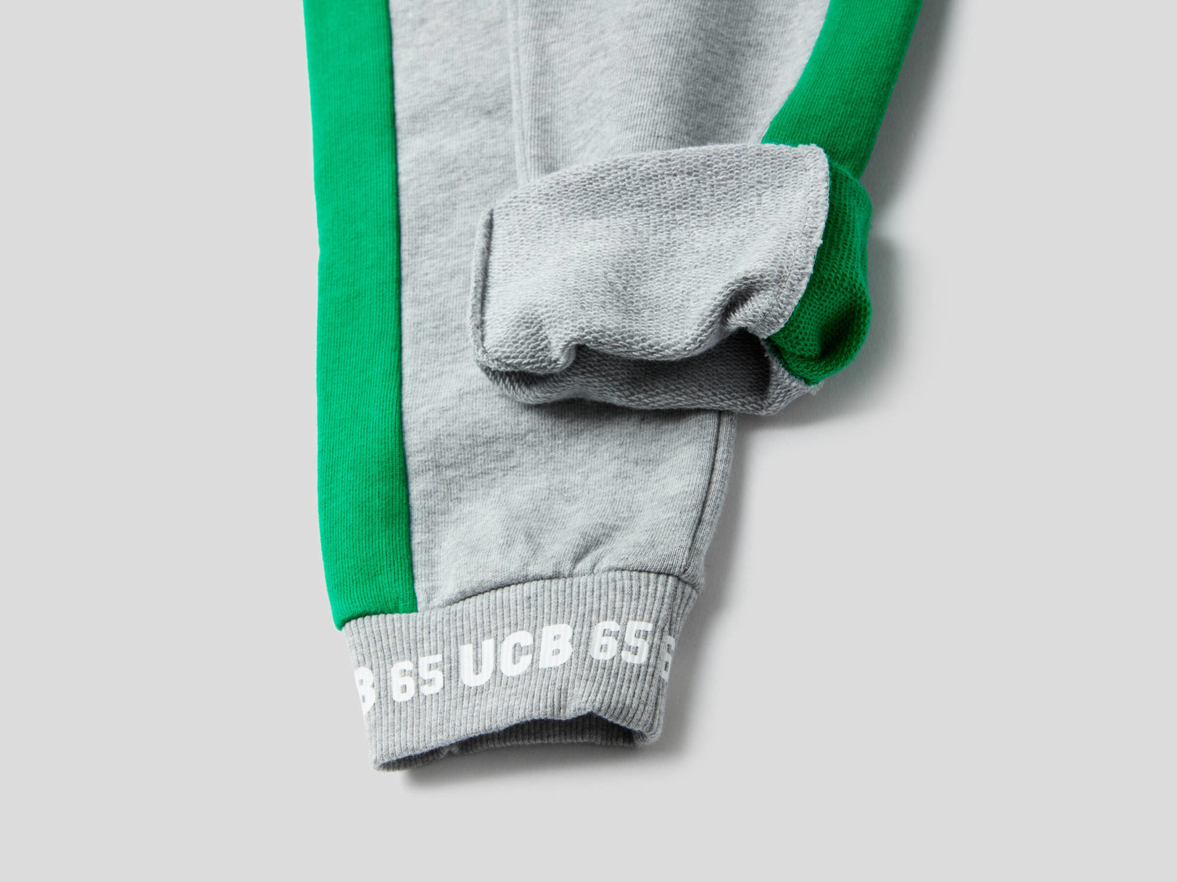 Pants in 100% sweat cotton image number null
