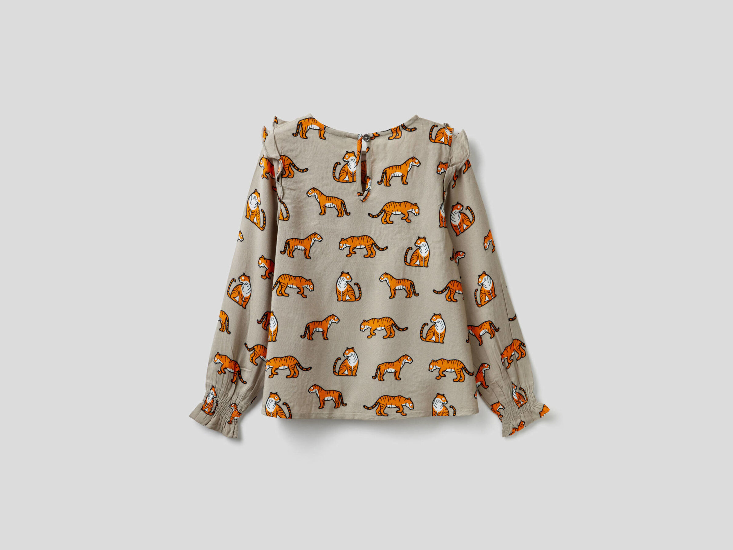 Blouse with frill image number null