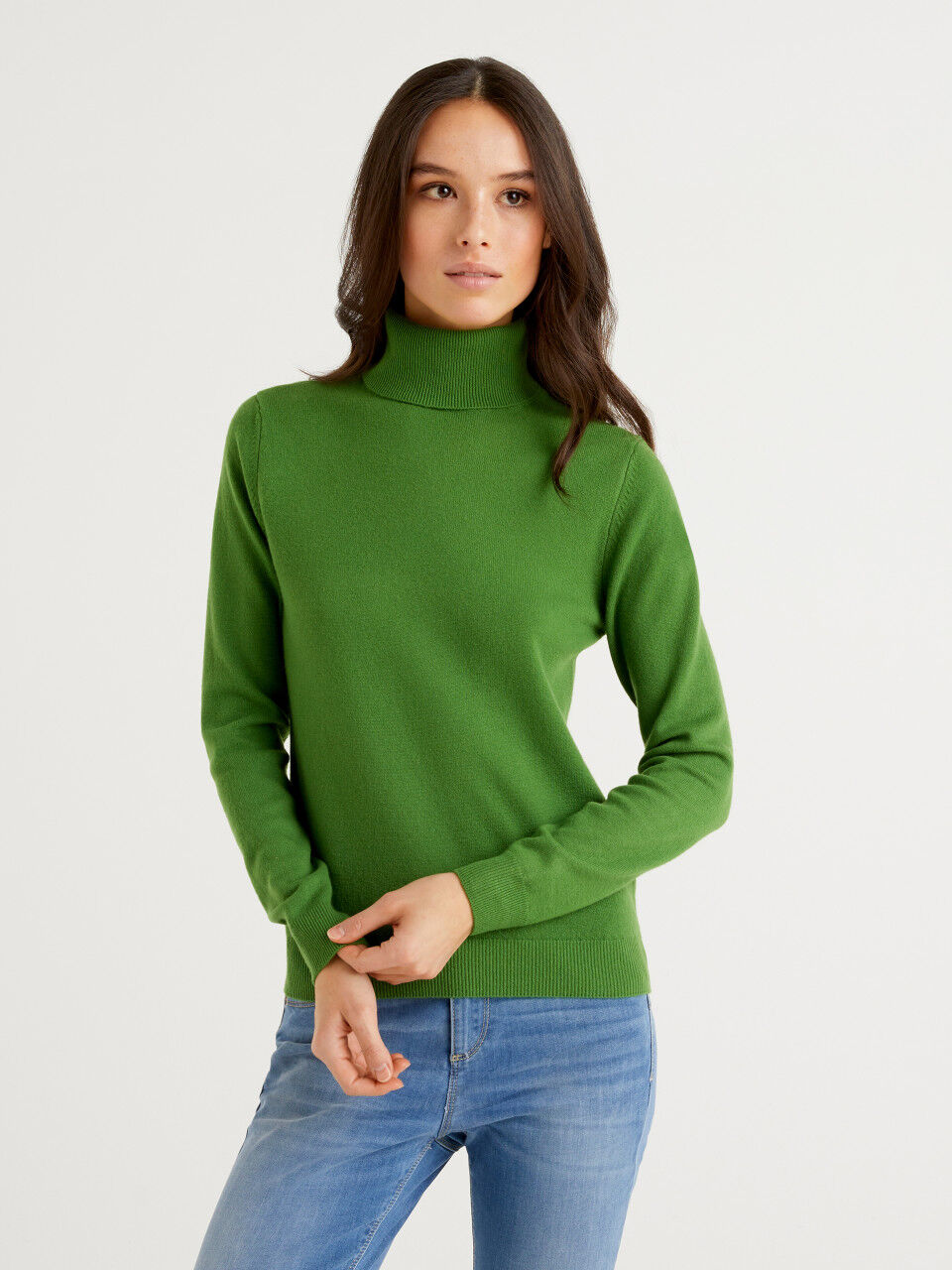 L/S United Colors of Benetton Turtle Neck Sw suéter para Niños