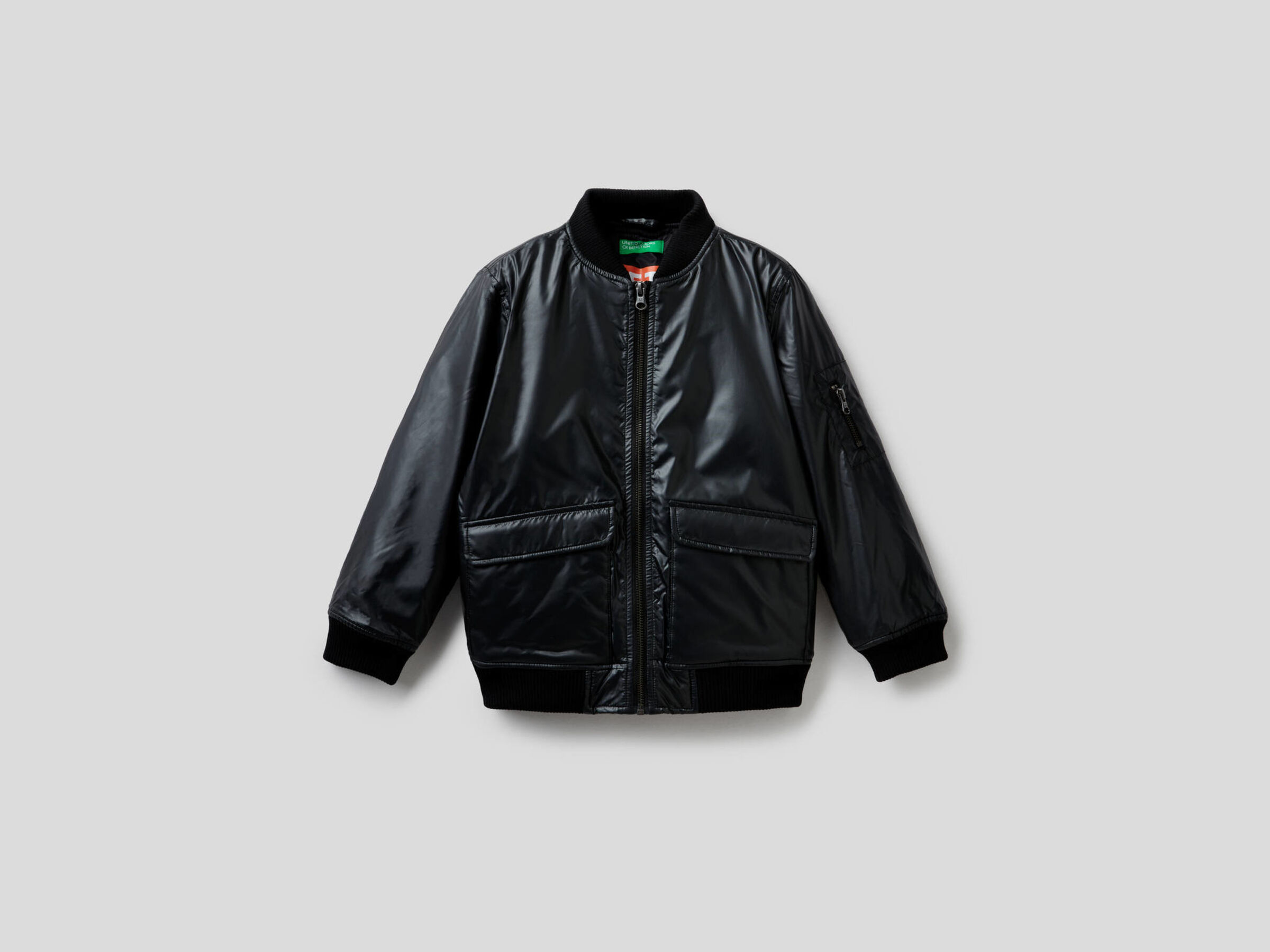 Bomber jacket with 3D patch image number null