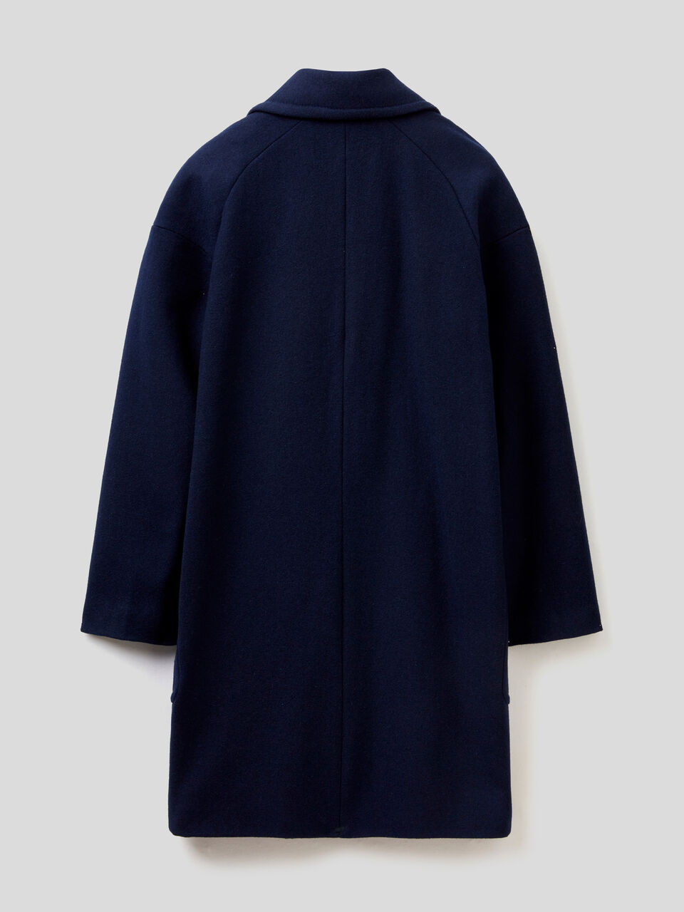Wool blend cloth coat image number 2