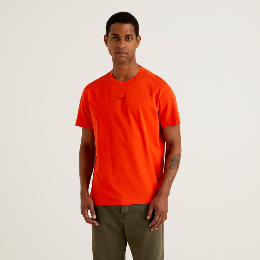 Relaxed fit t-shirt with writing