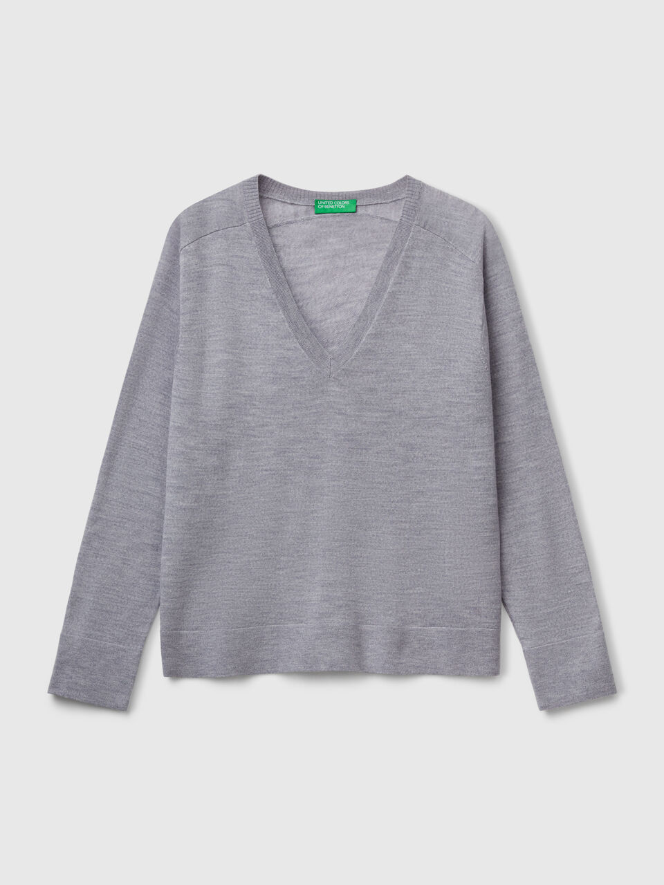 V NECK SWEATER L/S Women image number 1