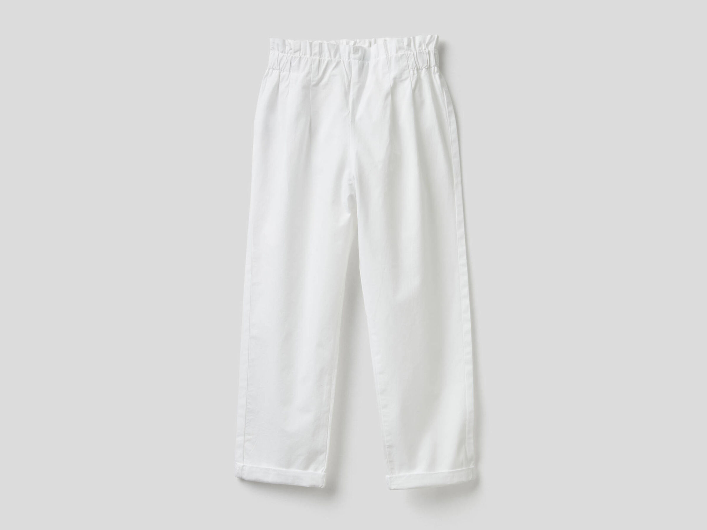 Long trousers in 100% cotton image number null