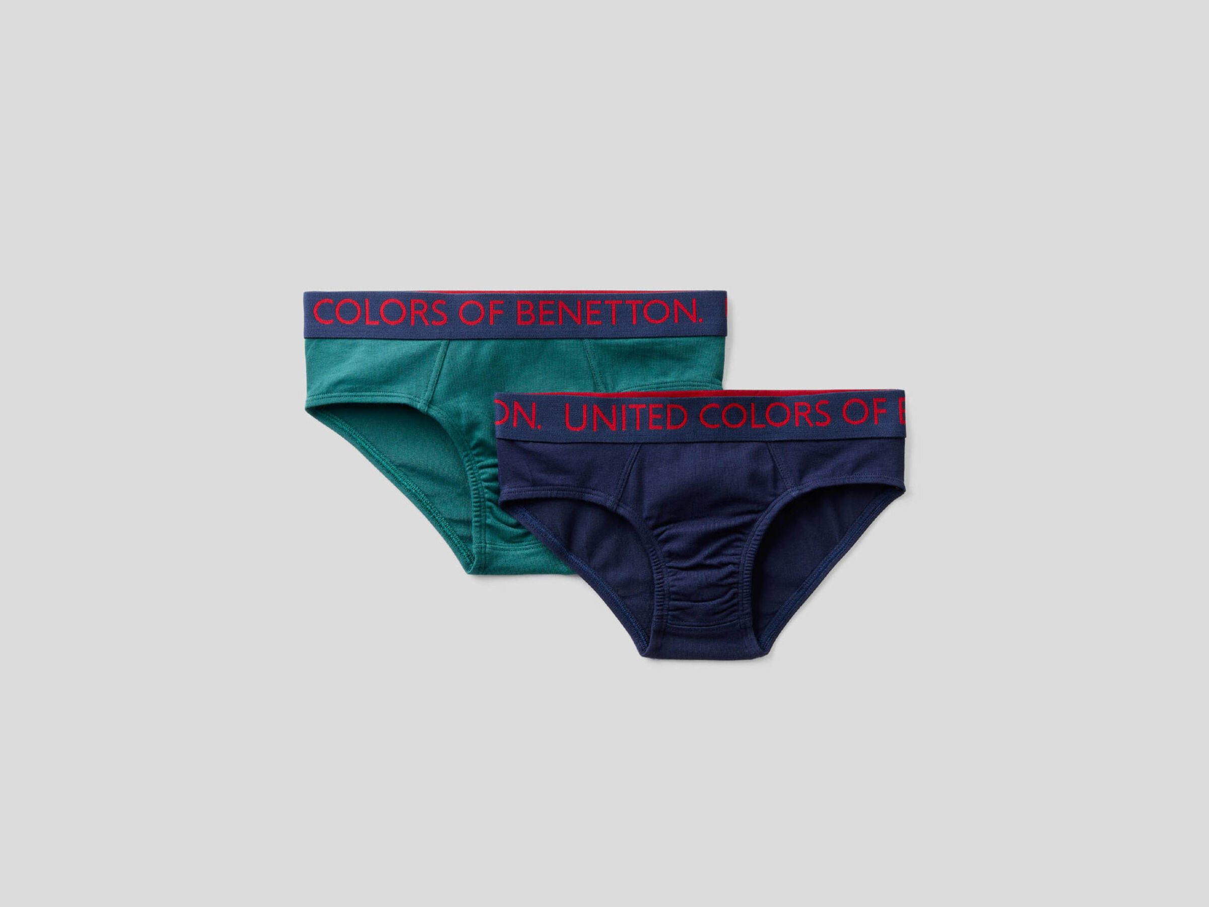 Two briefs with logoed elastic image number null