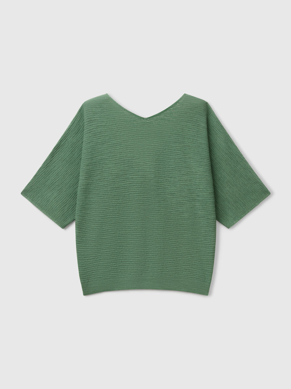 V NECK SWEATER H/S Women image number 2