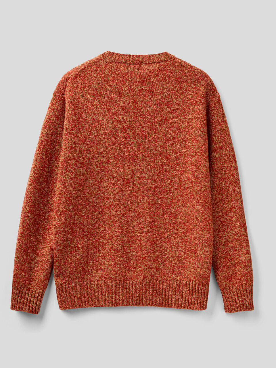 Crew neck sweater in pure Shetland wool image number 2