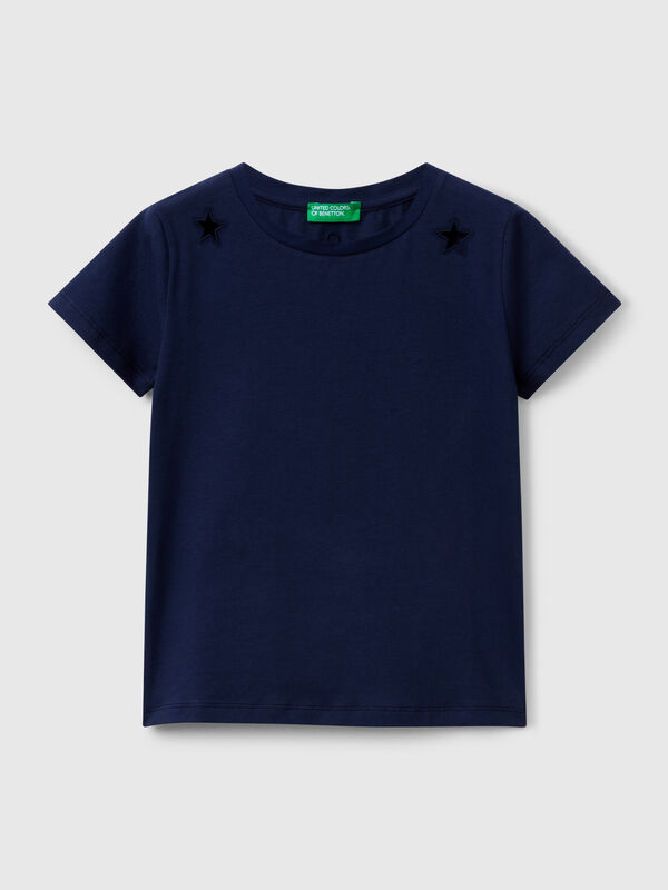 Cut out motif t-shirt Junior Girl
