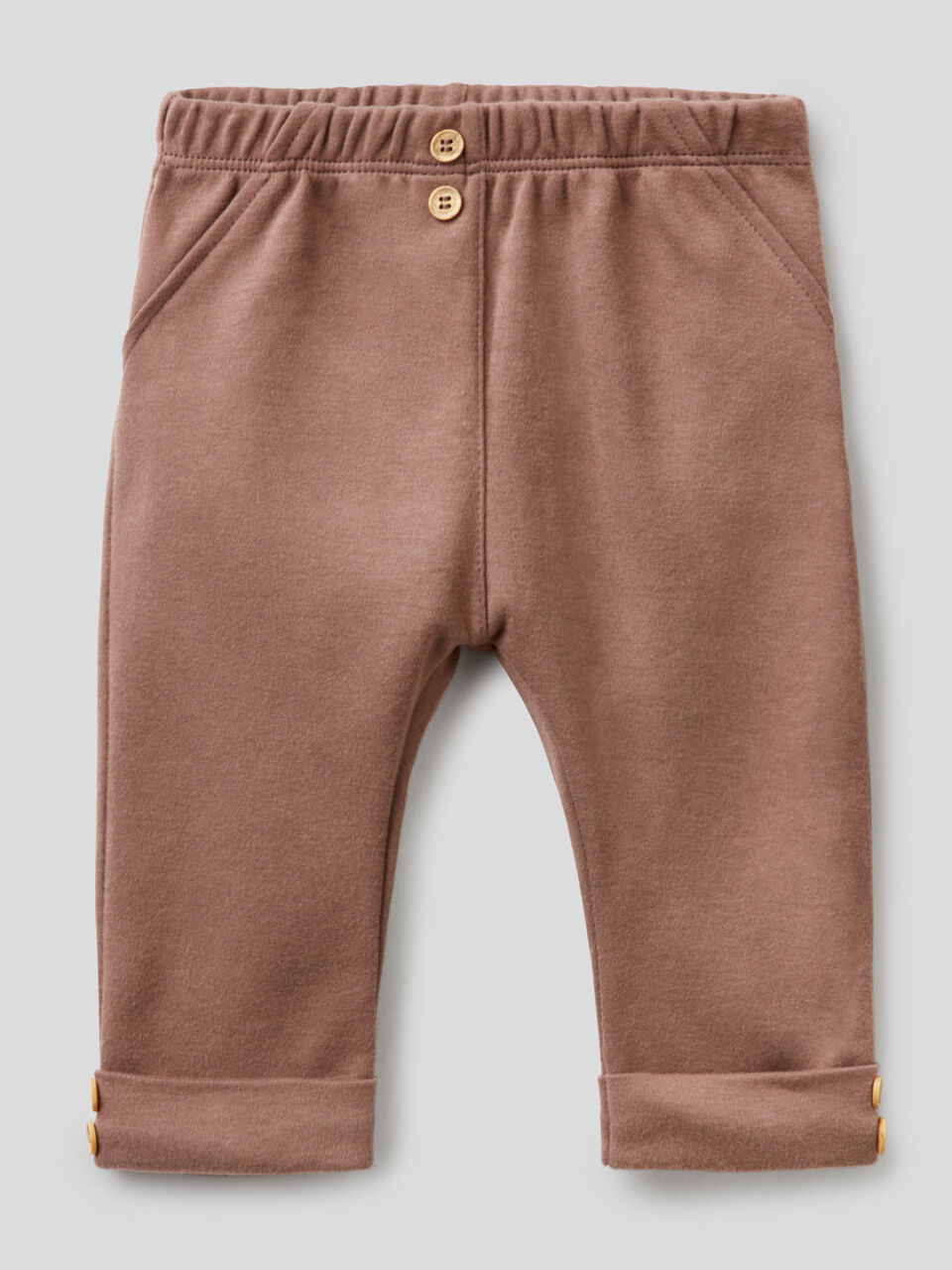 Trousers in pure organic cotton image number 1